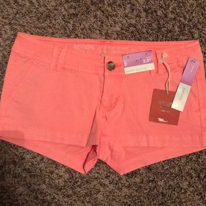 Orange shorts